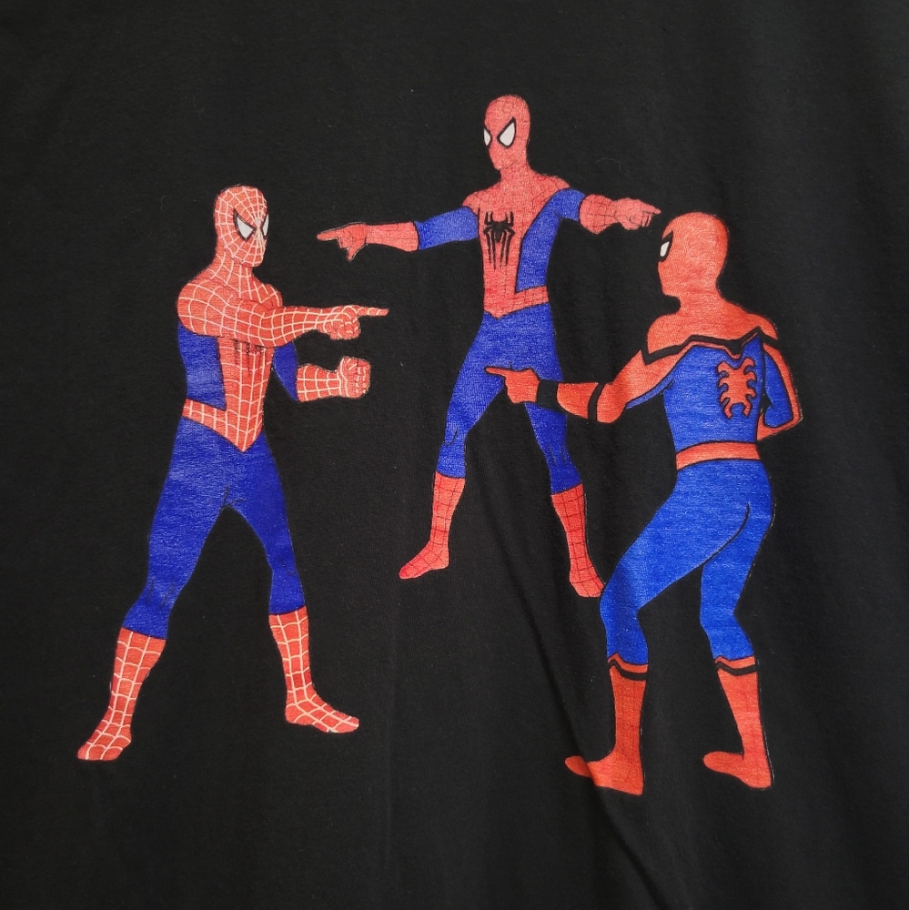 SpiderMan Meme T-Shirt Size Medium